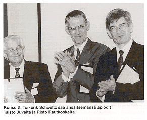Tor-Erik Schoultz, vuoden konsultointityö 1997